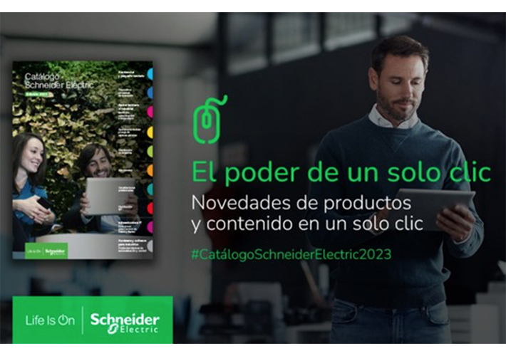 foto noticia Schneider Electric lanza su nuevo Catálogo general interactivo 2023.